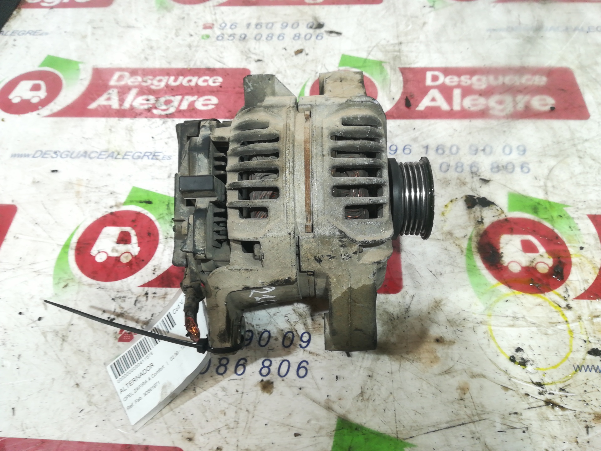 OPEL ZAFIRA A ALTERNADOR OPEL ZAFIRA A ALTERNADOR