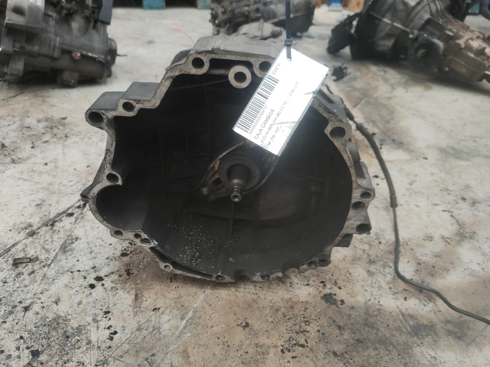 AUDI A4 BERLINA CAJA CAMBIOS AUDI A4 BERLINA CAJA CAMBIOS