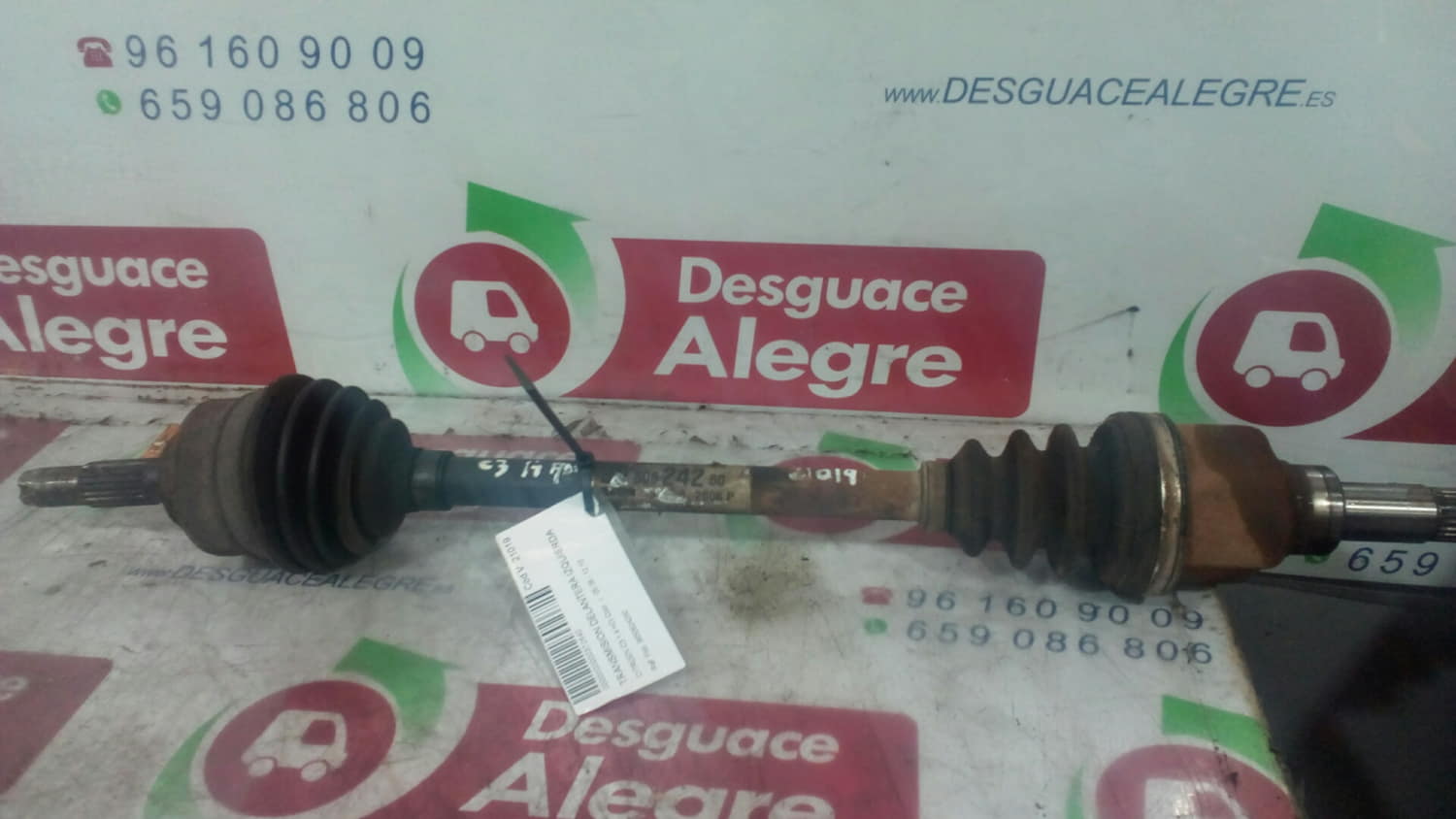 CITROEN C3 TRANSMISION DELANTERA IZQUIERDA CITROEN C3 TRANSMISION DELANTERA IZQUIERDA