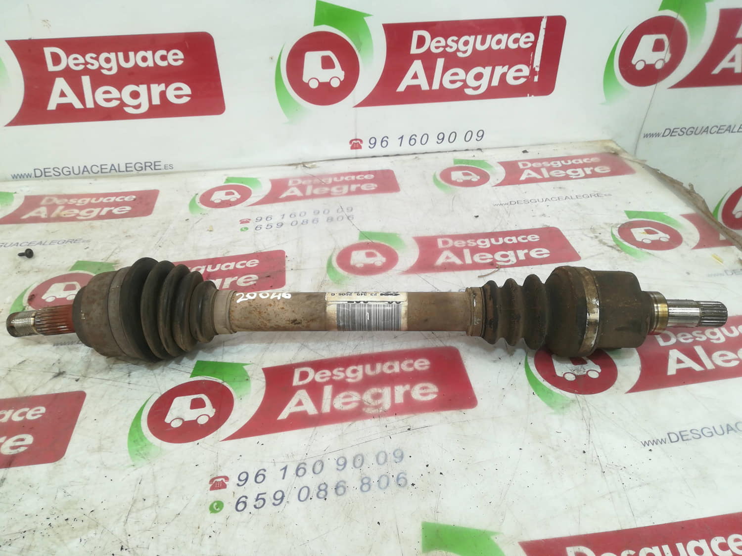 CITROEN C4 BERLINA TRANSMISION DELANTERA IZQUIERDA CITROEN C4 BERLINA TRANSMISION DELANTERA IZQUIERDA