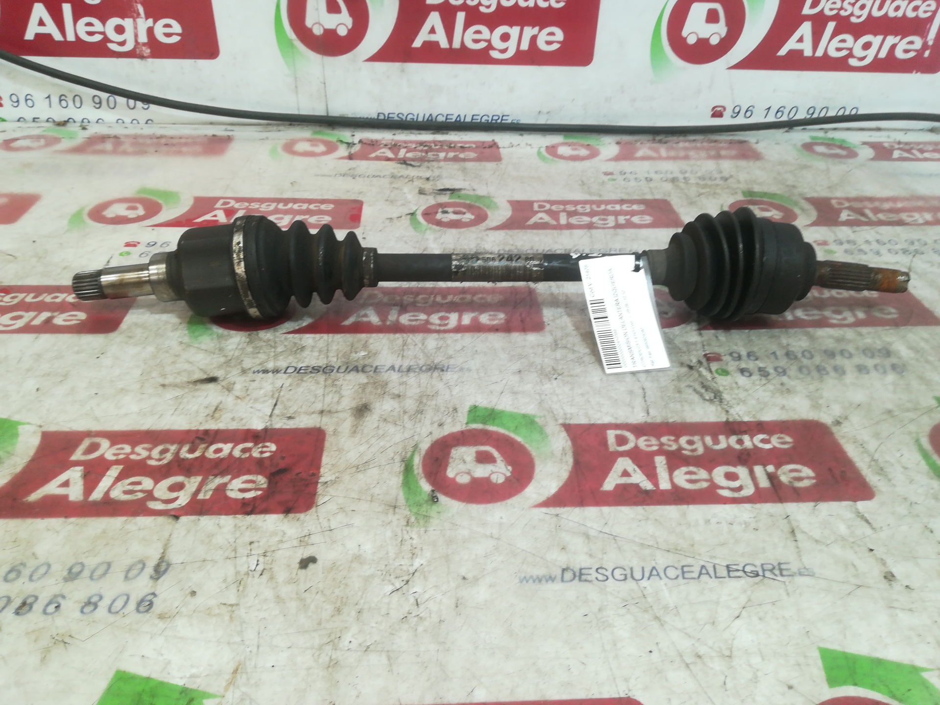 CITROEN C3 TRANSMISION DELANTERA IZQUIERDA CITROEN C3 TRANSMISION DELANTERA IZQUIERDA