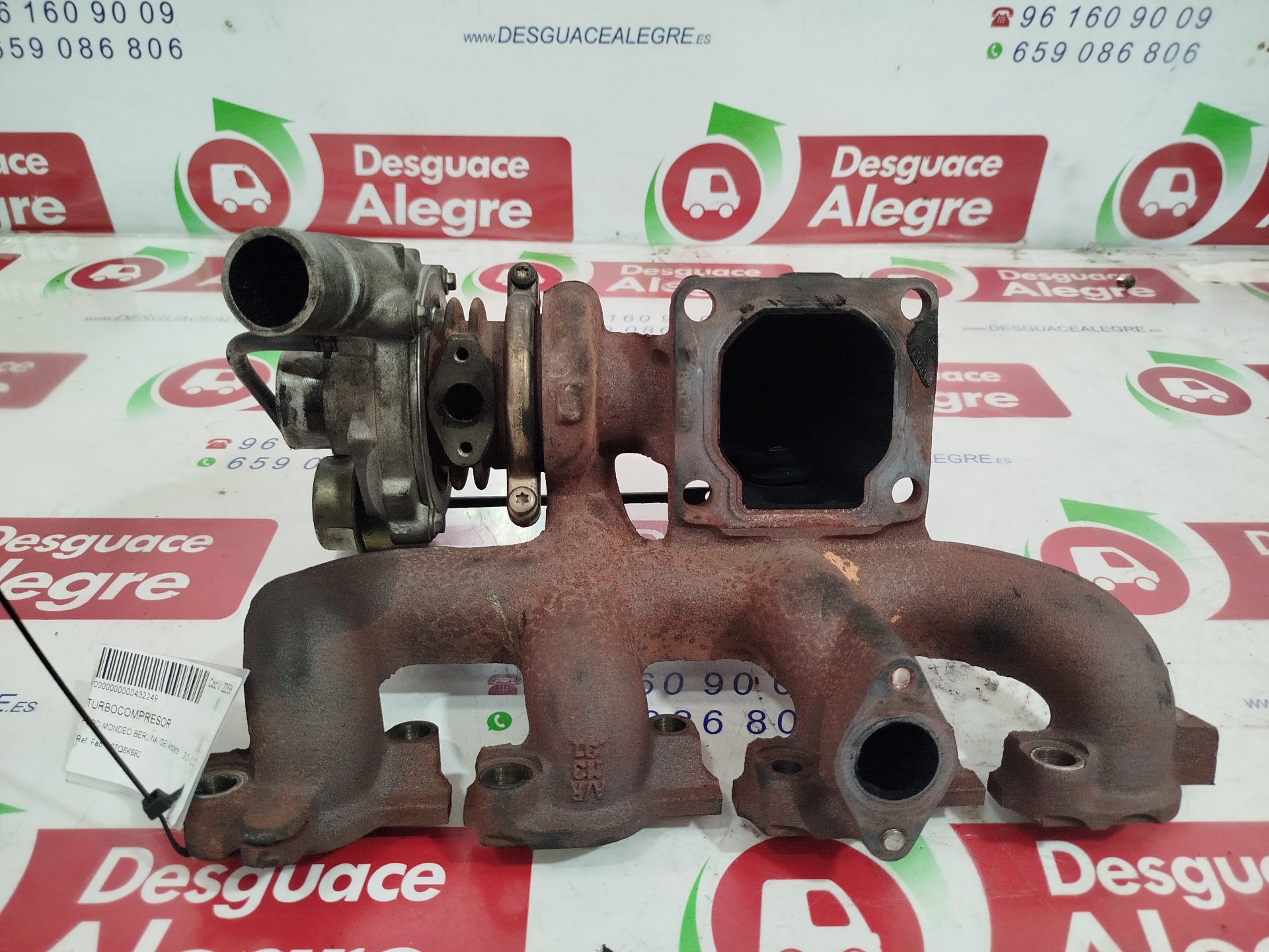 FORD MONDEO BERLINA TURBOCOMPRESOR FORD MONDEO BERLINA TURBOCOMPRESOR