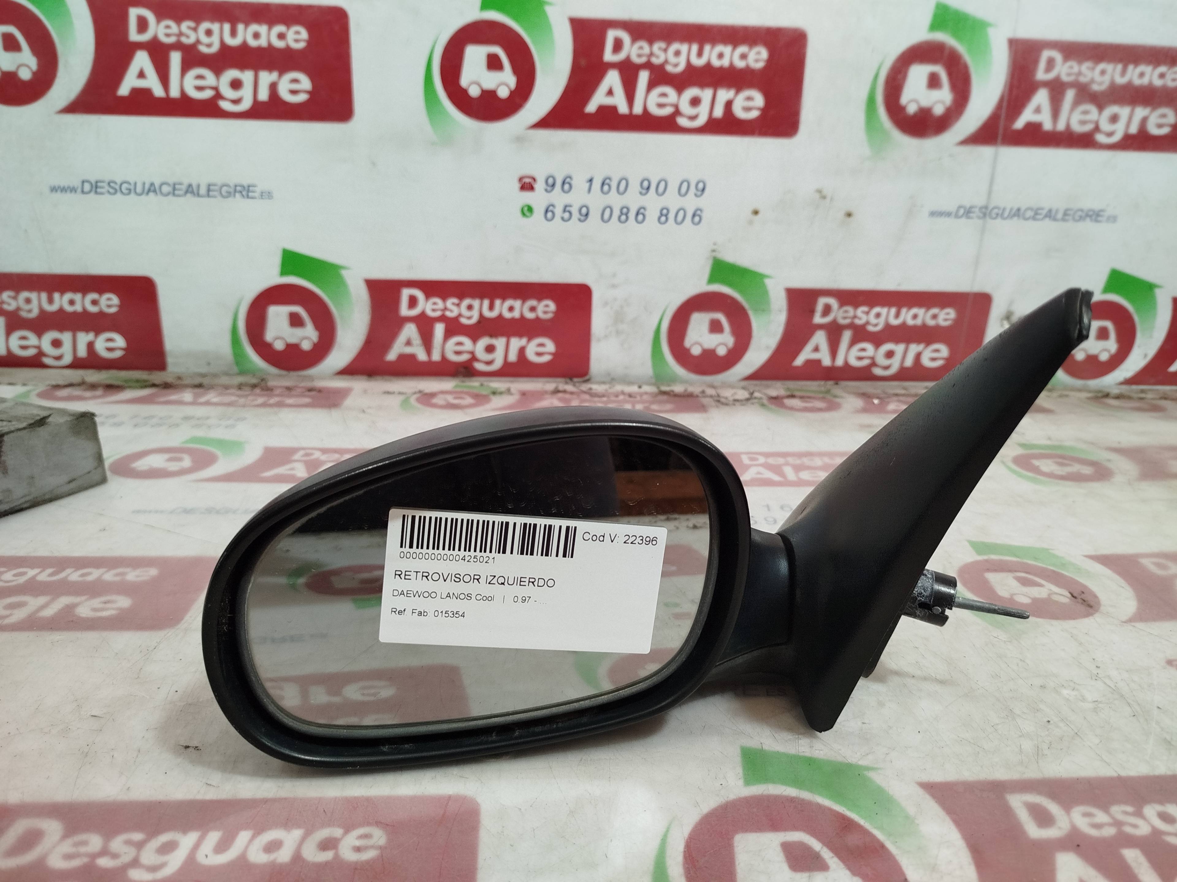 DAEWOO LANOS RETROVISOR IZQUIERDO DAEWOO LANOS RETROVISOR IZQUIERDO