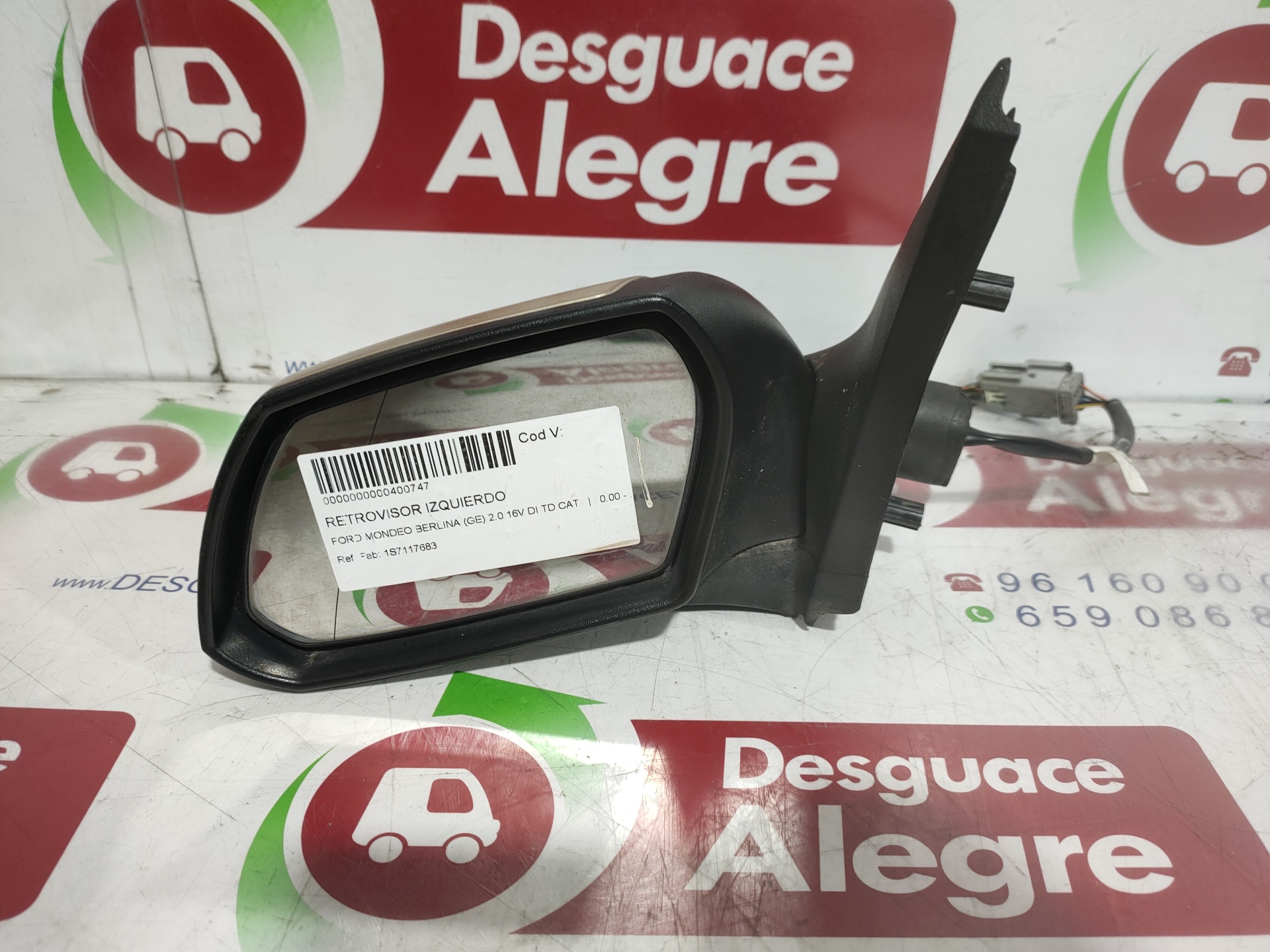 FORD MONDEO BERLINA RETROVISOR IZQUIERDO FORD MONDEO BERLINA RETROVISOR IZQUIERDO