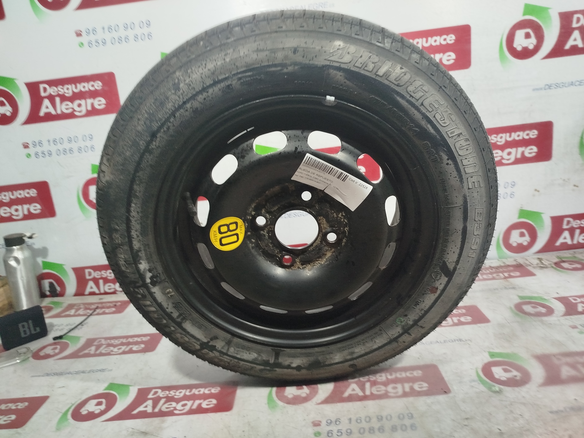 FORD FIESTA RUEDA DE REPUESTO FORD FIESTA RUEDA DE REPUESTO