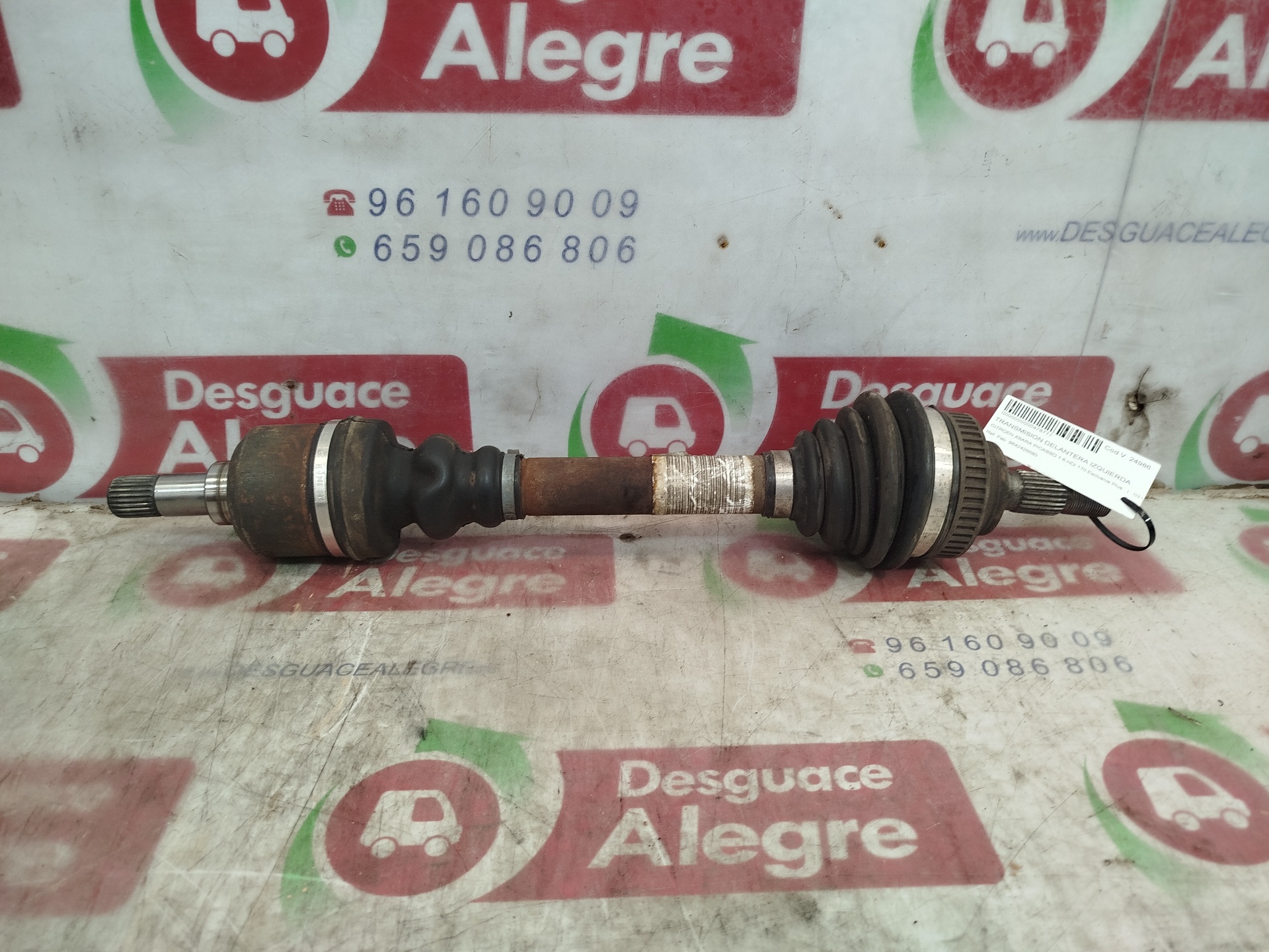 CITROEN XSARA PICASSO TRANSMISION DELANTERA IZQUIERDA CITROEN XSARA PICASSO TRANSMISION DELANTERA IZQUIERDA