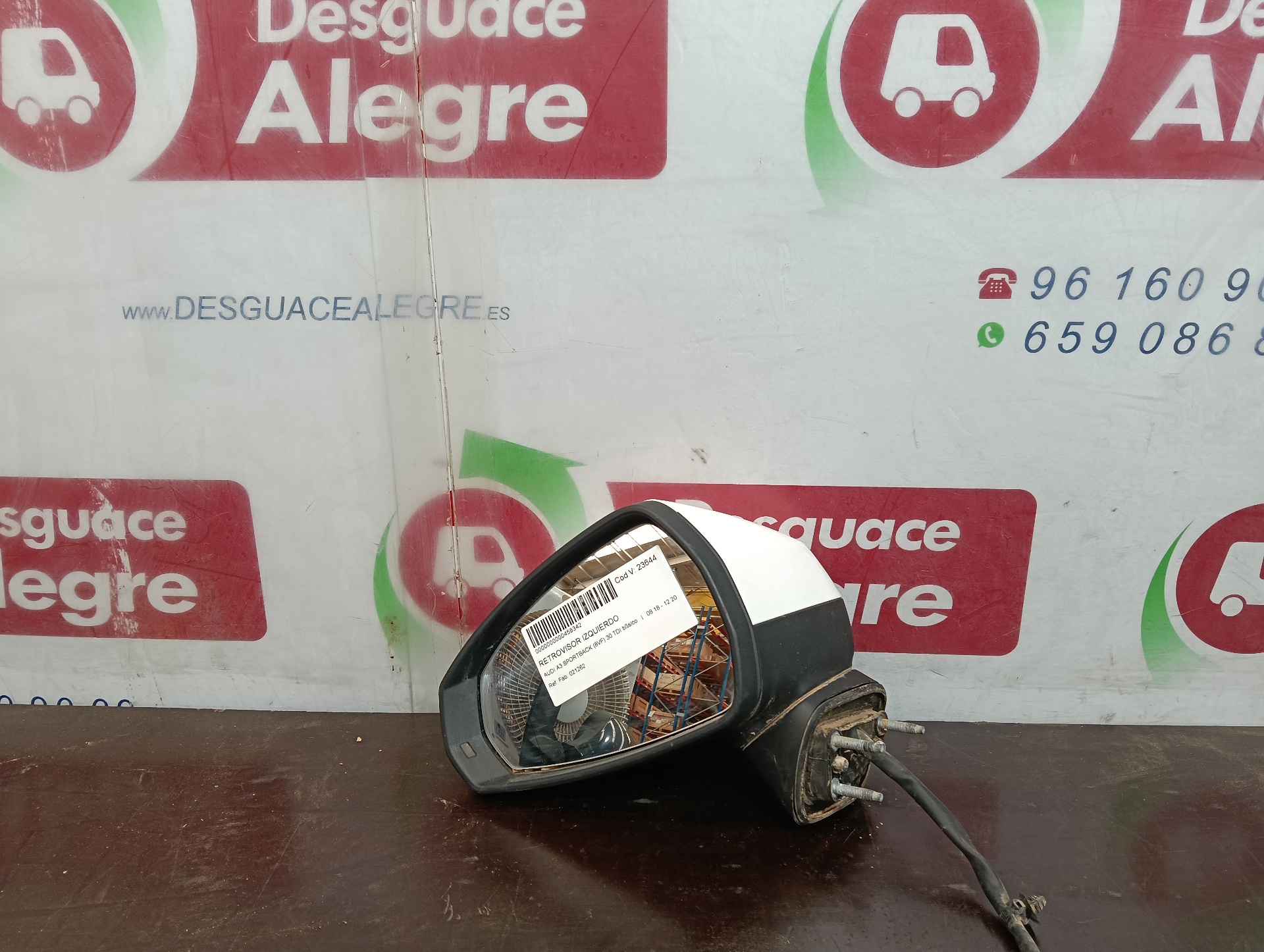 AUDI A3 SPORTBACK RETROVISOR IZQUIERDO AUDI A3 SPORTBACK RETROVISOR IZQUIERDO