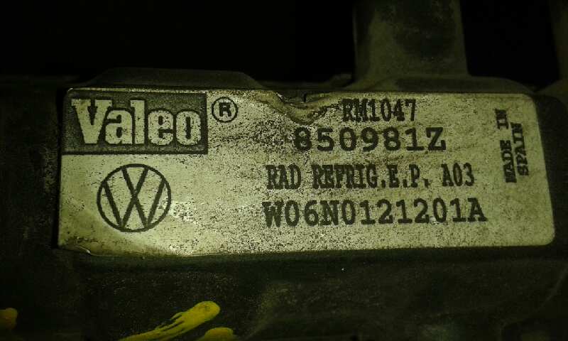 VOLKSWAGEN POLO III CLASSIC RADIADOR AGUA VOLKSWAGEN POLO III CLASSIC RADIADOR AGUA