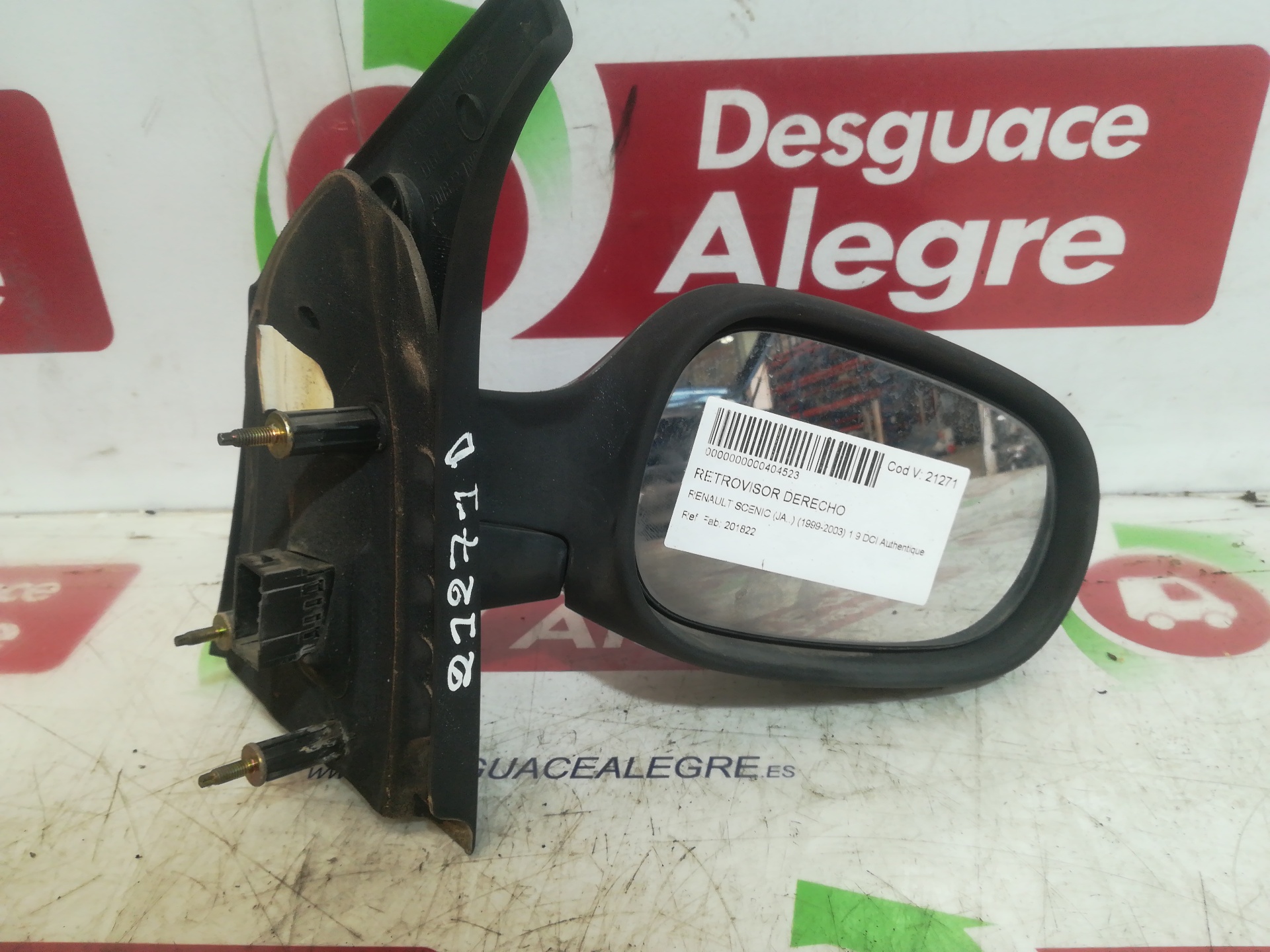 RENAULT SCENIC I RETROVISOR DERECHO RENAULT SCENIC I RETROVISOR DERECHO