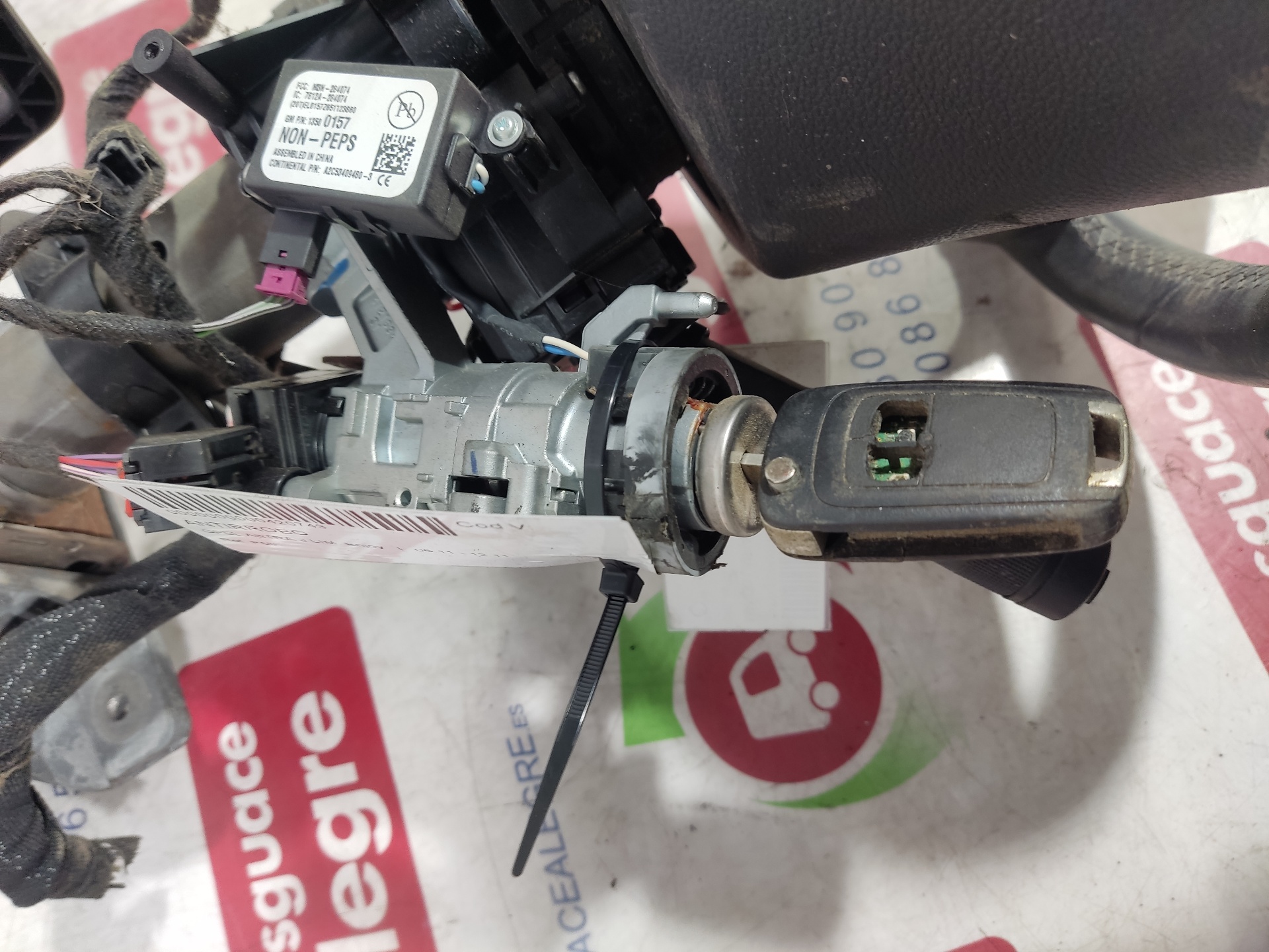 OPEL ASTRA J BERLINA 5P ANTIRROBO LLAVE CONTACTO OPEL ASTRA J BERLINA 5P ANTIRROBO LLAVE CONTACTO