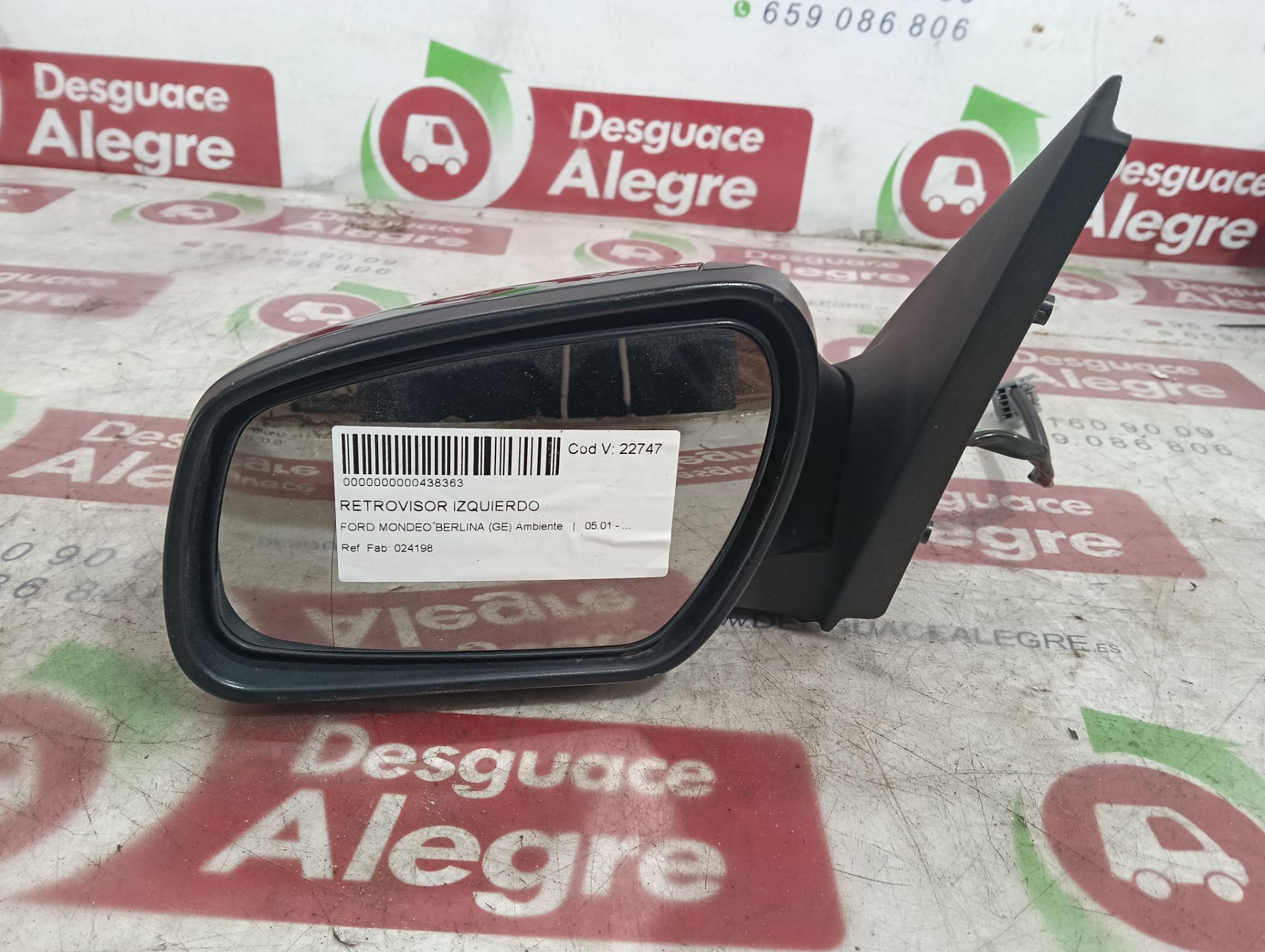 FORD MONDEO BERLINA RETROVISOR IZQUIERDO FORD MONDEO BERLINA RETROVISOR IZQUIERDO