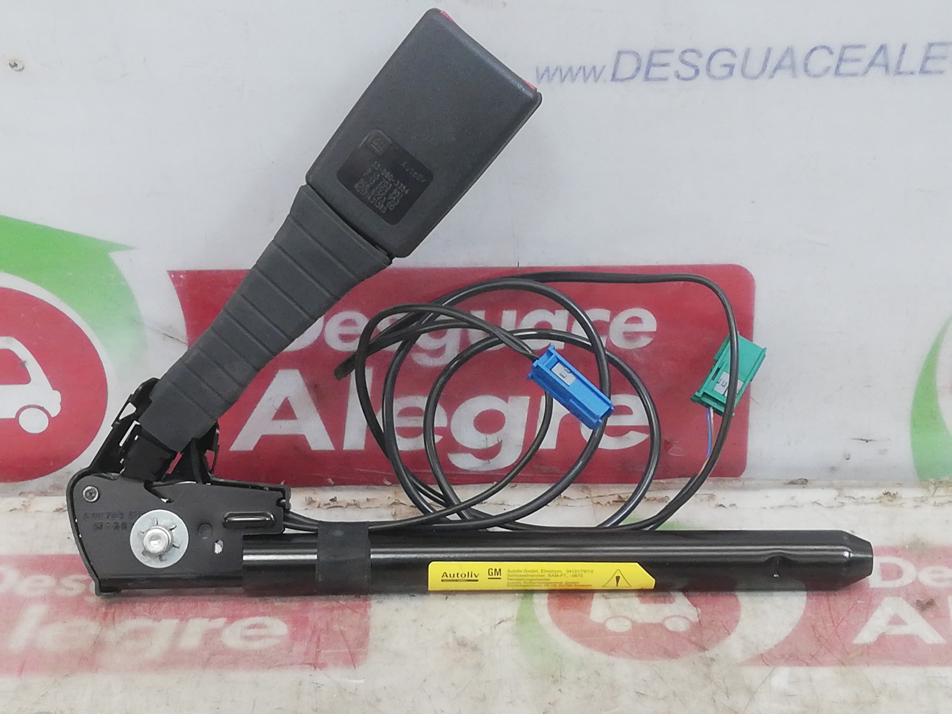 OPEL ZAFIRA B PRETENSOR AIRBAG DERECHO OPEL ZAFIRA B PRETENSOR AIRBAG DERECHO
