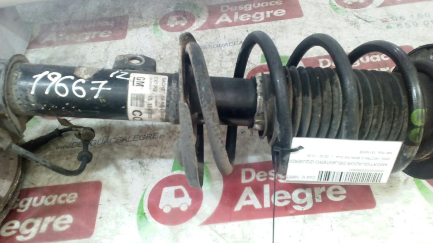 OPEL VECTRA C BERLINA AMORTIGUADOR DELANTERO IZQUIERDO OPEL VECTRA C BERLINA AMORTIGUADOR DELANTERO IZQUIERDO