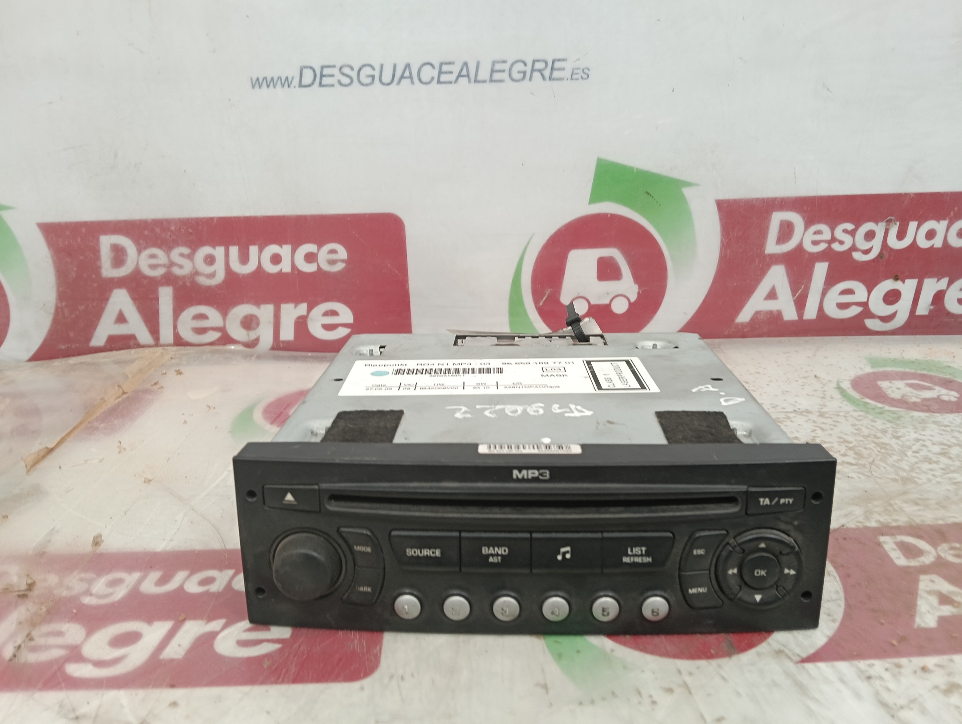 PEUGEOT 3008 SISTEMA AUDIO RADIO CD PEUGEOT 3008 SISTEMA AUDIO RADIO CD
