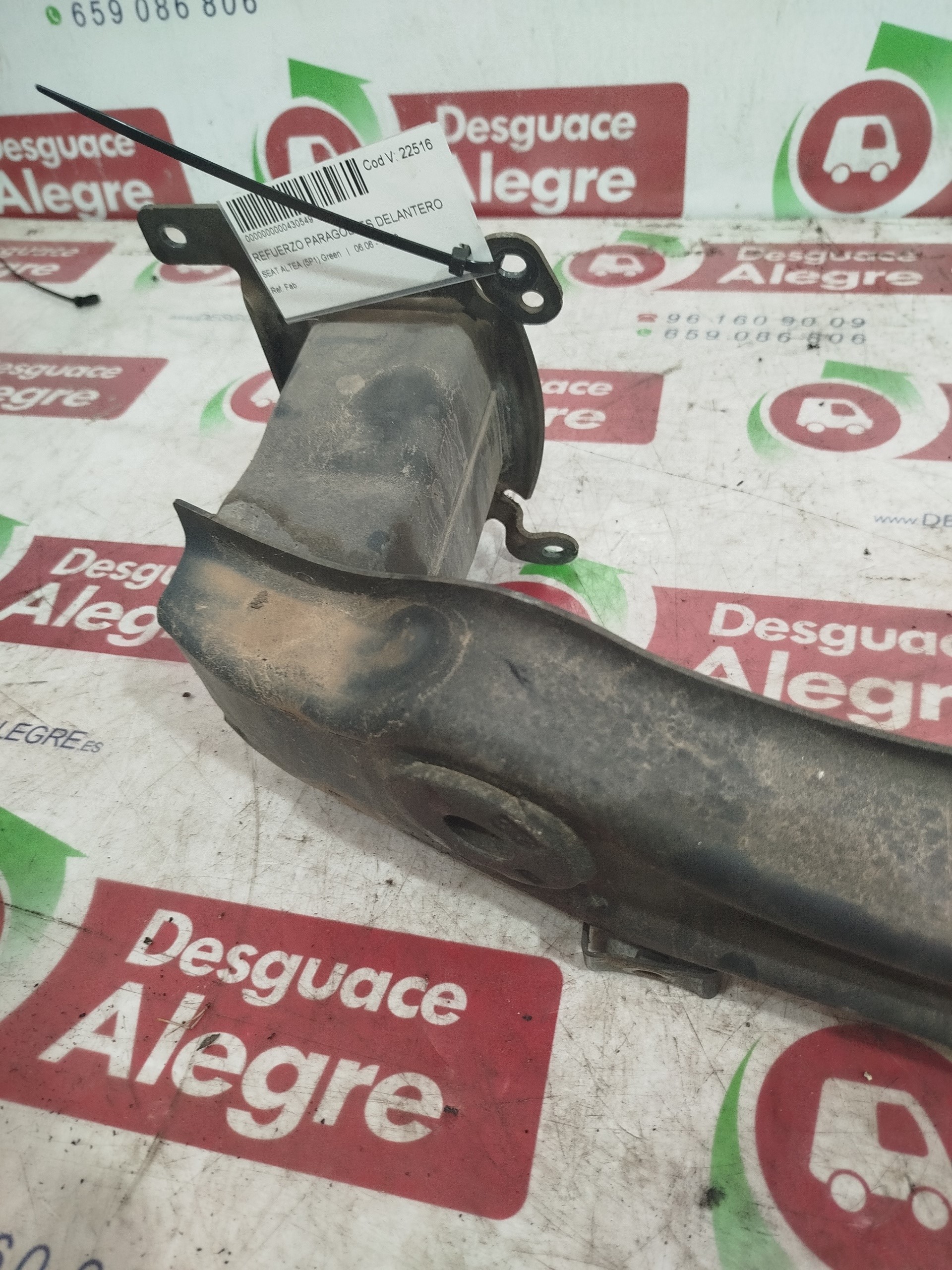 SEAT ALTEA REFUERZO PARAGOLPES DELANTERO SEAT ALTEA REFUERZO PARAGOLPES DELANTERO