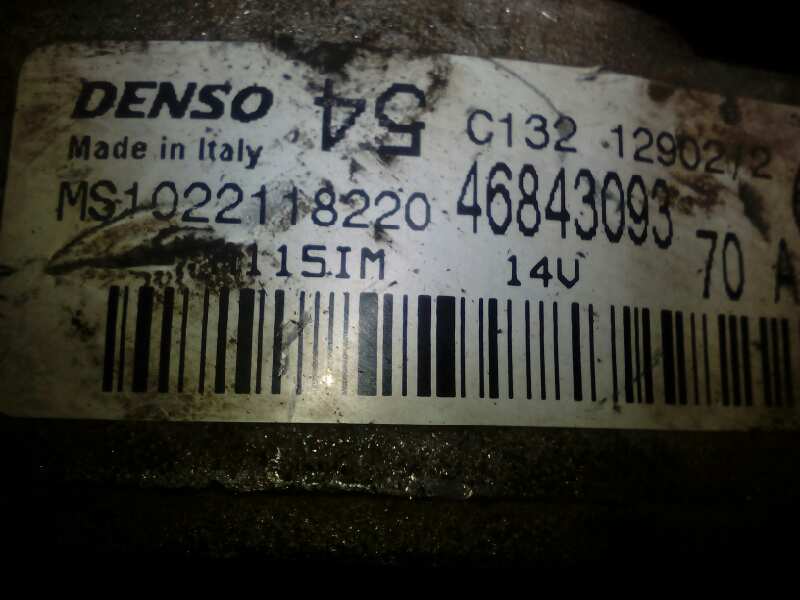 FIAT SEICENTO ALTERNADOR FIAT SEICENTO ALTERNADOR