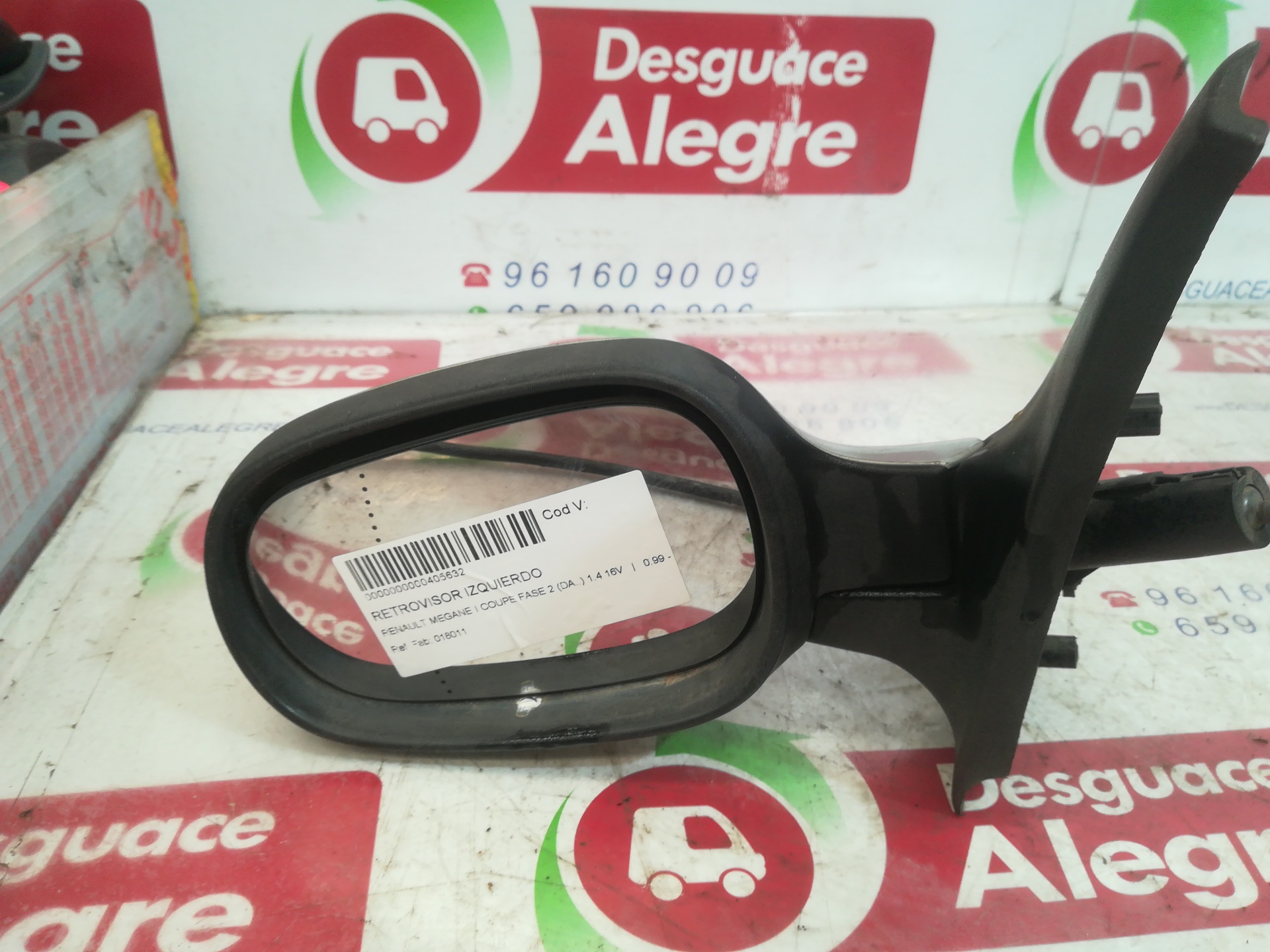 RENAULT MEGANE I FASE 2 COUPE RETROVISOR IZQUIERDO RENAULT MEGANE I FASE 2 COUPE RETROVISOR IZQUIERDO