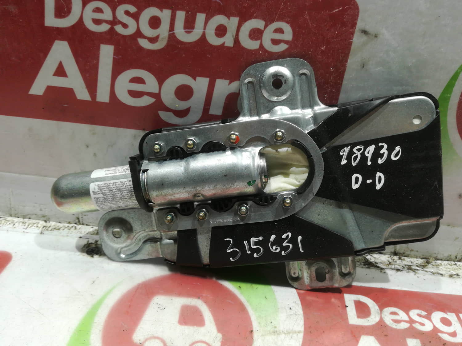 BMW 3 BERLINA AIRBAG LATERAL DELANTERO DERECHO BMW 3 BERLINA AIRBAG LATERAL DELANTERO DERECHO