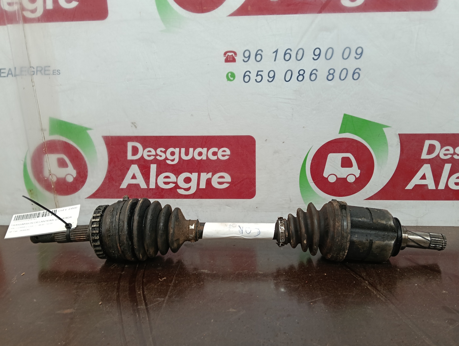 OPEL CORSA C TRANSMISION DELANTERA IZQUIERDA OPEL CORSA C TRANSMISION DELANTERA IZQUIERDA