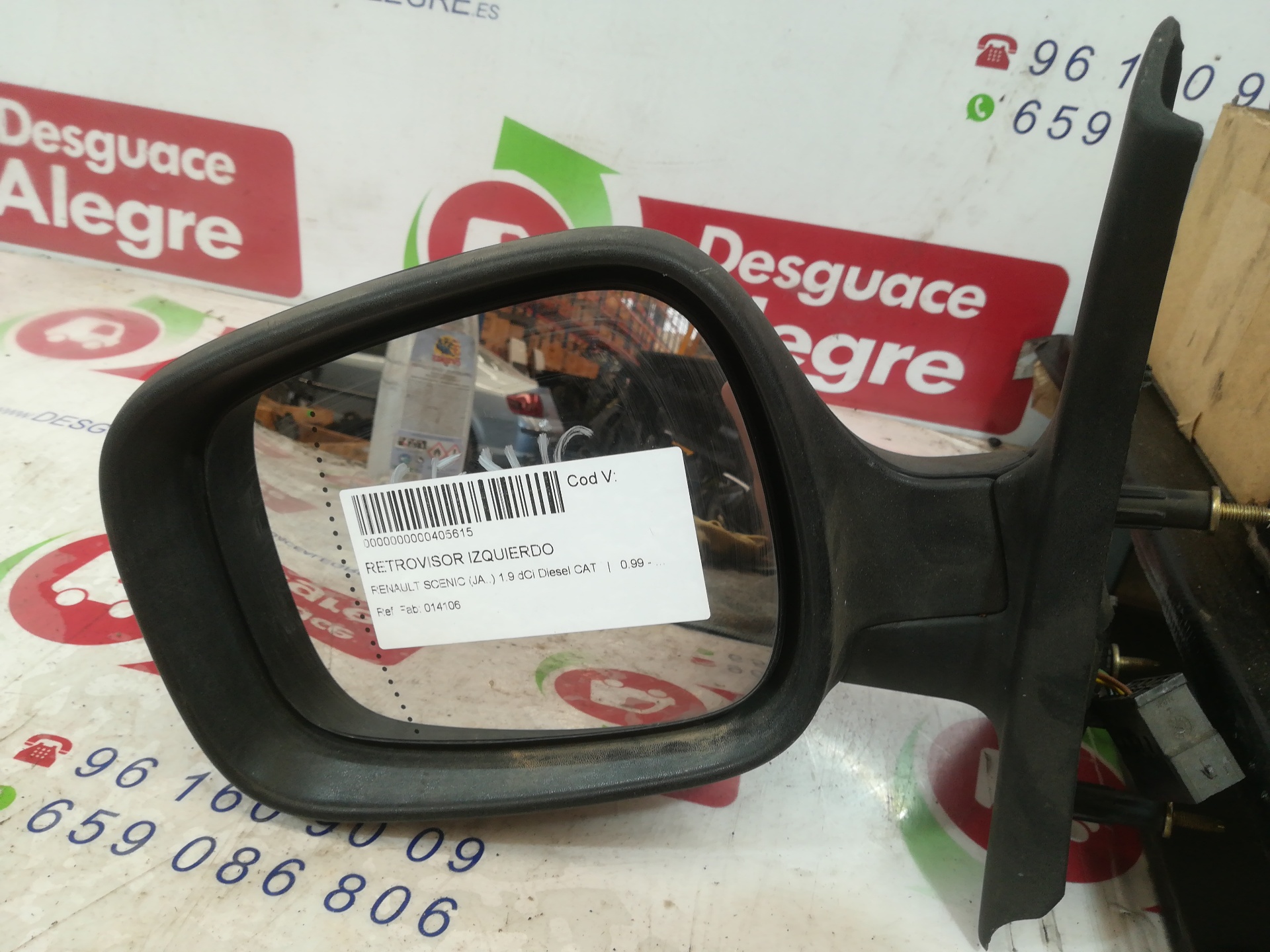 RENAULT SCENIC I RETROVISOR IZQUIERDO RENAULT SCENIC I RETROVISOR IZQUIERDO