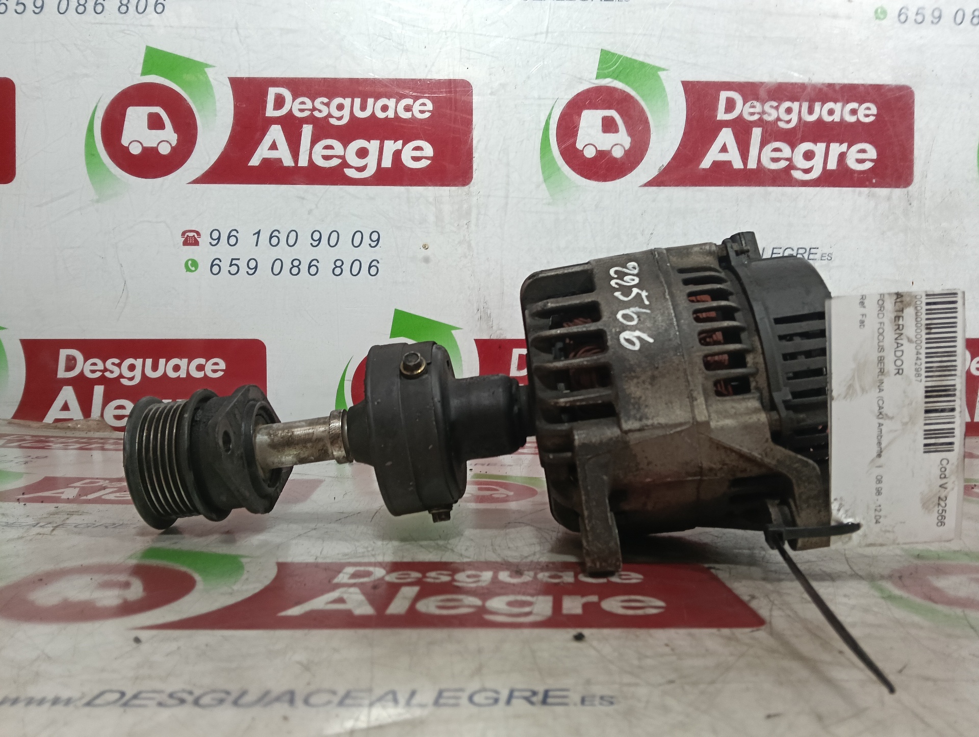FORD FOCUS BERLINA ALTERNADOR FORD FOCUS BERLINA ALTERNADOR