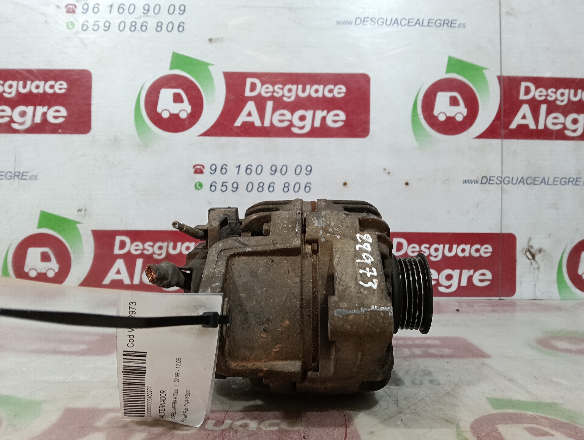 OPEL ZAFIRA A ALTERNADOR OPEL ZAFIRA A ALTERNADOR