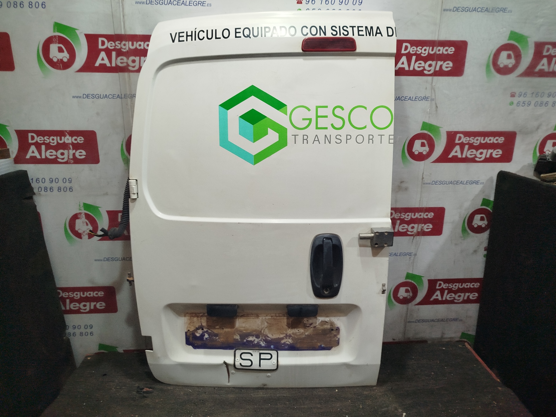 PEUGEOT BIPPER PORTON TRASERO IZQUIERDO