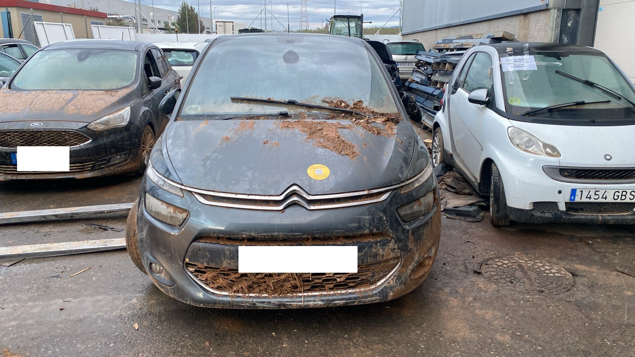 CITROEN C4 PICASSOSPACETOURER PUERTA TRASERA IZQUIERDA CITROEN C4 PICASSOSPACETOURER PUERTA TRASERA IZQUIERDA