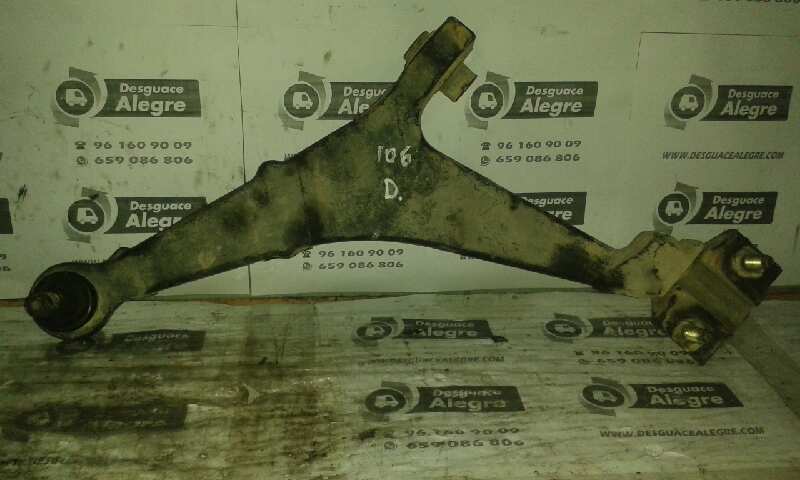 PEUGEOT 106 BRAZO SUSPENSION INFERIOR DELANTERO IZQUIERDO PEUGEOT 106 BRAZO SUSPENSION INFERIOR DELANTERO IZQUIERDO