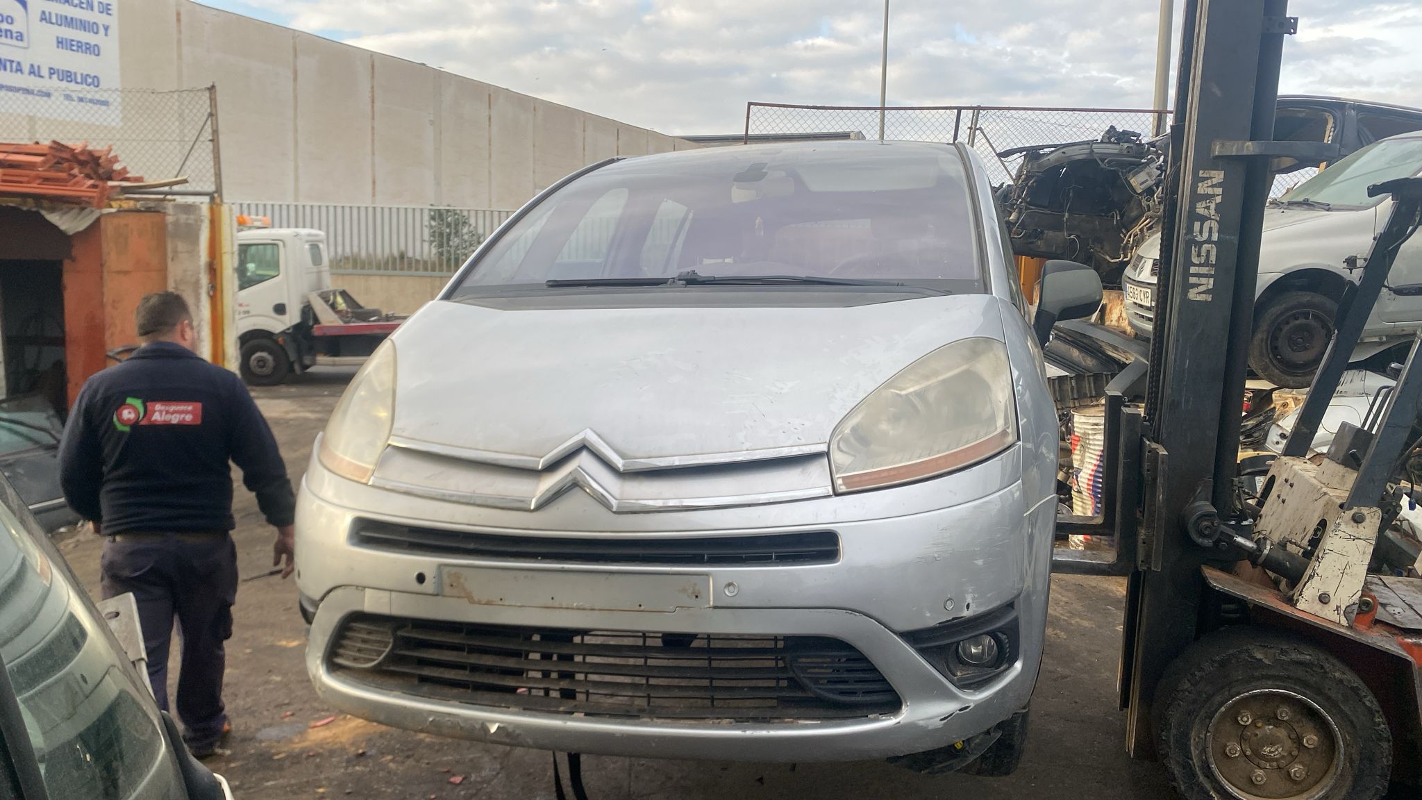 CITROEN C4 PICASSO ALETA DELANTERA IZQUIERDA CITROEN C4 PICASSO ALETA DELANTERA IZQUIERDA