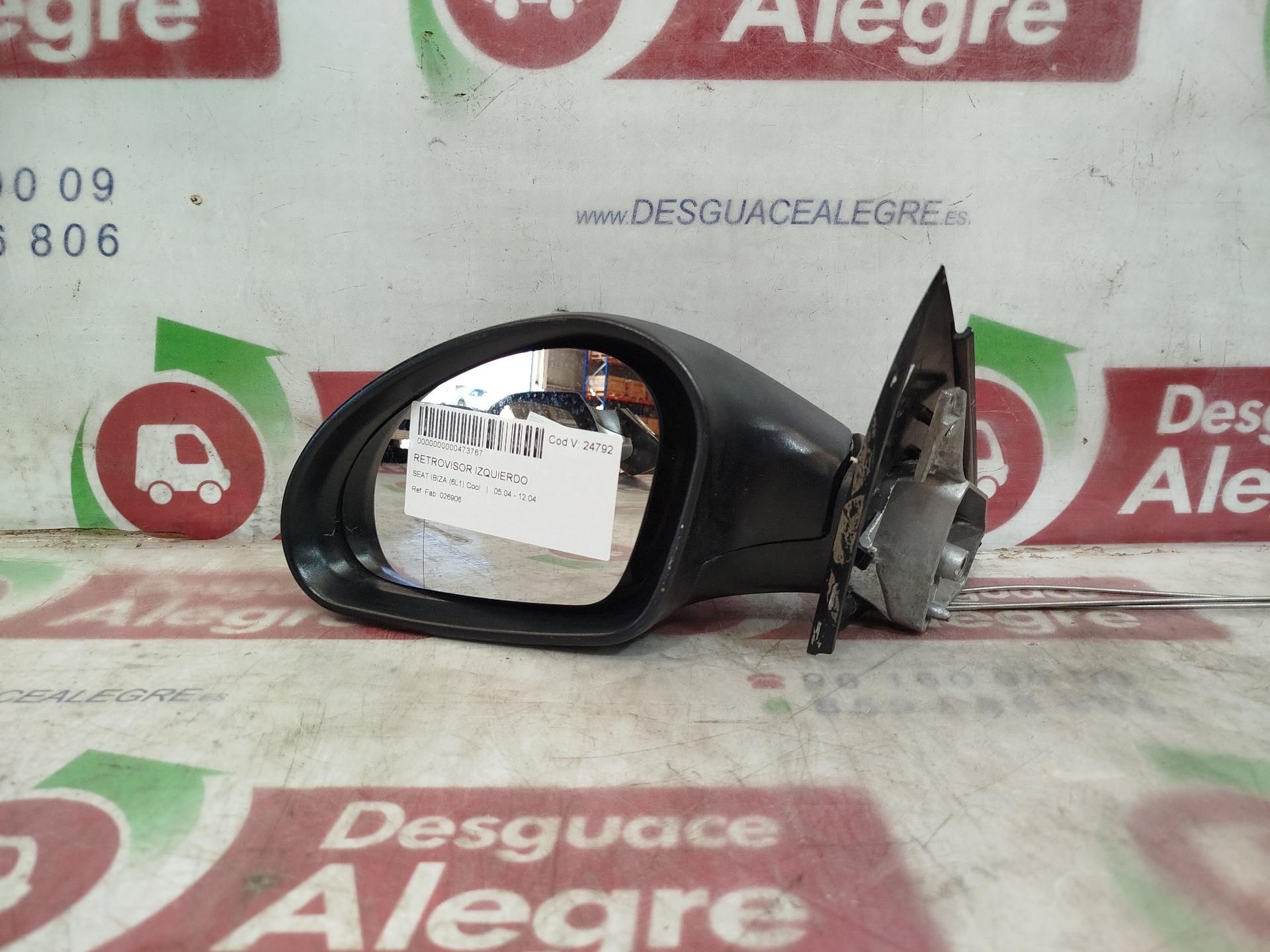 SEAT IBIZA RETROVISOR IZQUIERDO SEAT IBIZA RETROVISOR IZQUIERDO