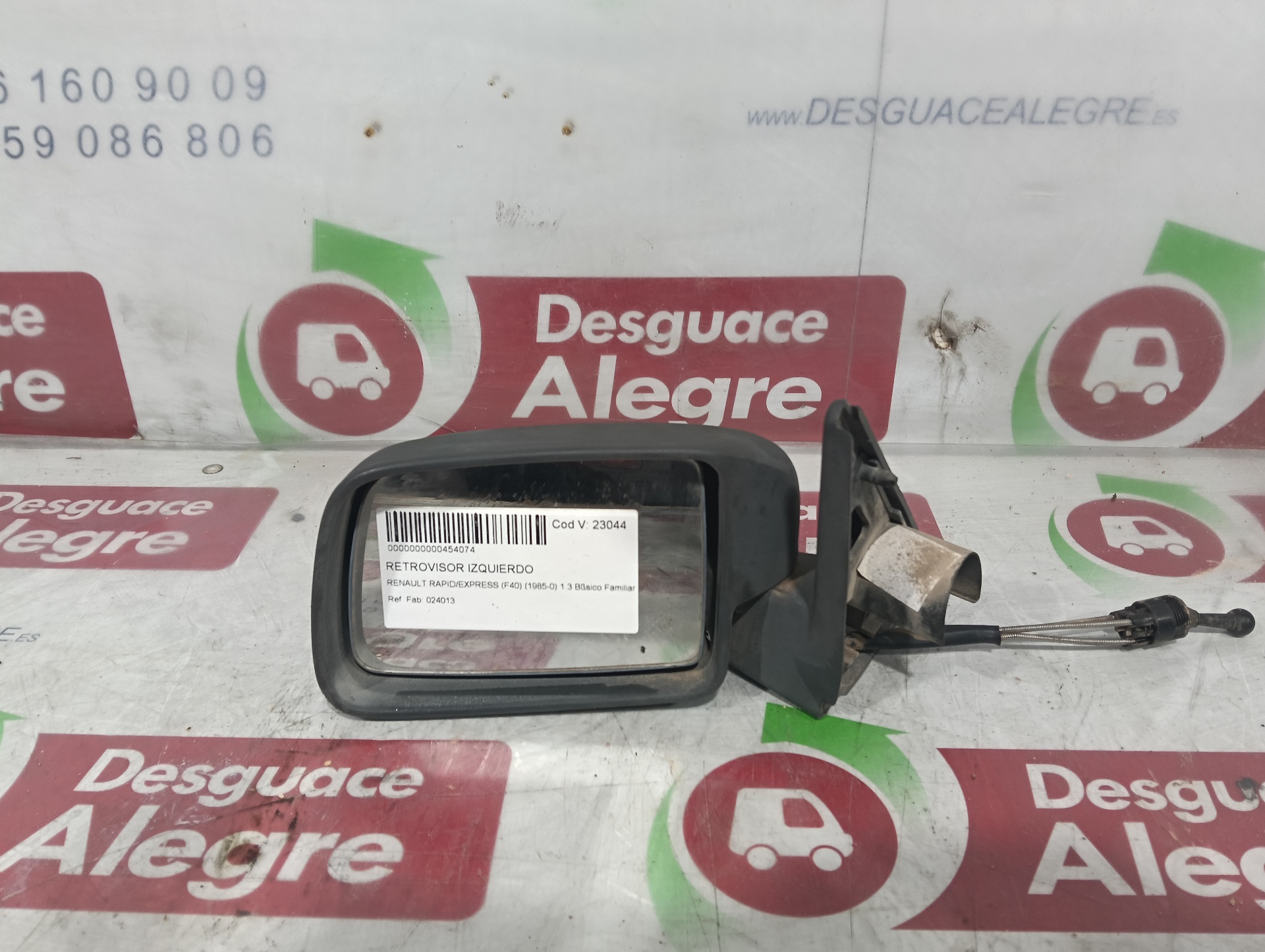 RENAULT RAPID EXPRESS RETROVISOR IZQUIERDO RENAULT RAPID EXPRESS RETROVISOR IZQUIERDO