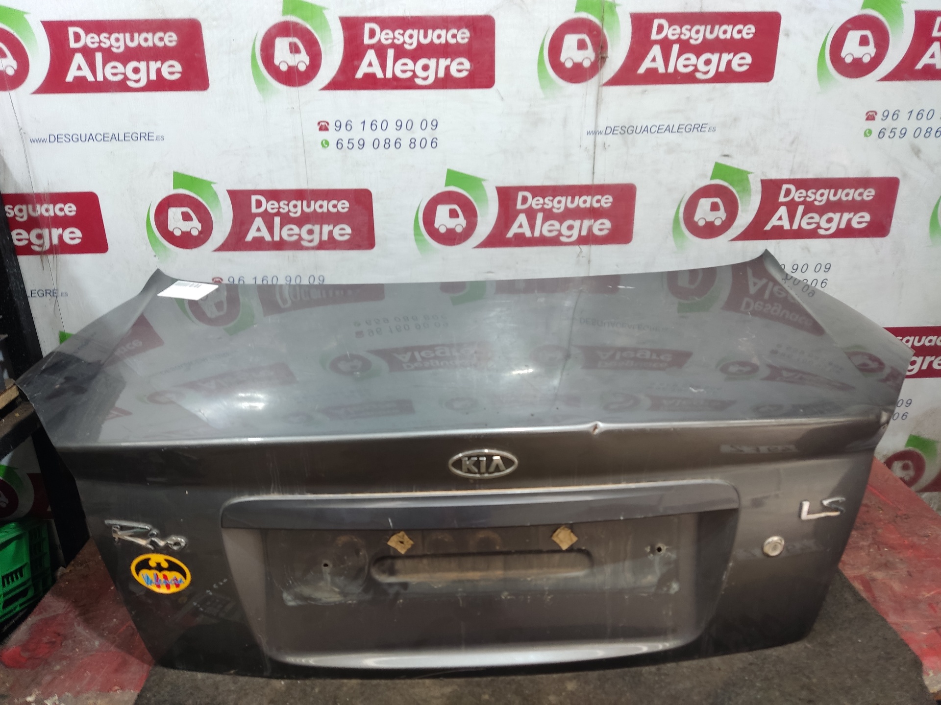 KIA RIO TAPA MALETERO KIA RIO TAPA MALETERO