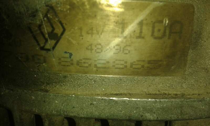 RENAULT MEGANE I CLASSIC ALTERNADOR RENAULT MEGANE I CLASSIC ALTERNADOR