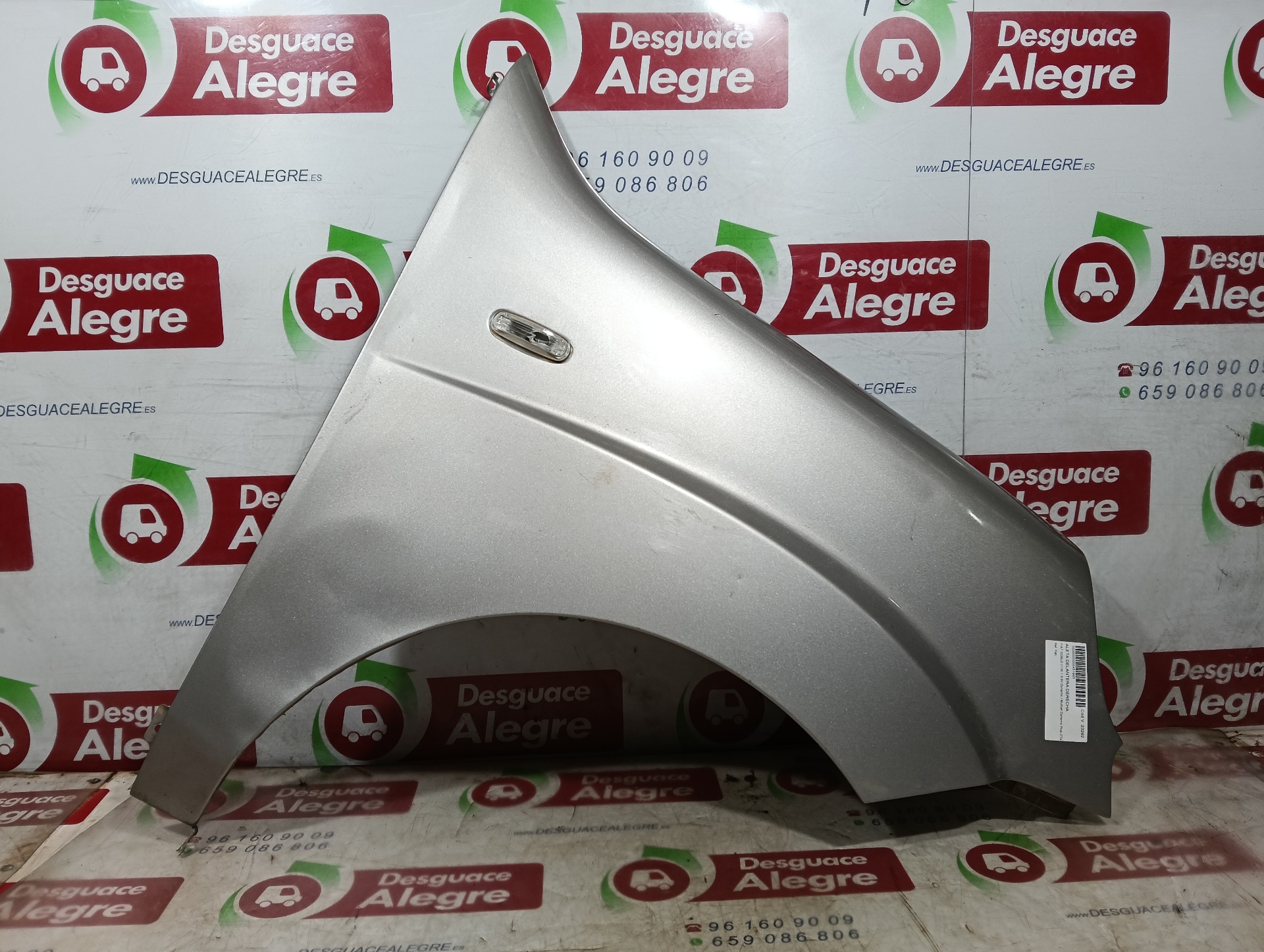 FIAT I DOBLÒ ALETA DELANTERA DERECHA FIAT I DOBLÒ ALETA DELANTERA DERECHA